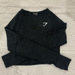 NWT Gymshark Vital Seamless Cropped Long Sleeve